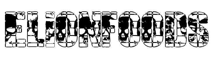 CERCA OF SKULLS  Free Fonts Download