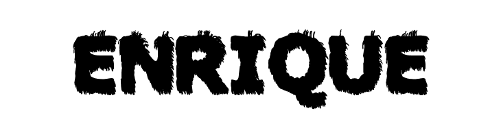 Hairy Monster Solid  Free Fonts Download