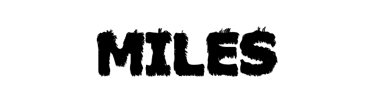 Hairy Monster Solid  Free Fonts Download