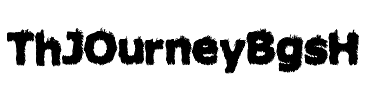 Hairy Monster Solid  Free Fonts Download