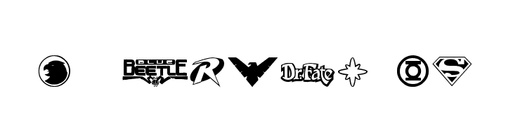 DC Comics  Free Fonts Download
