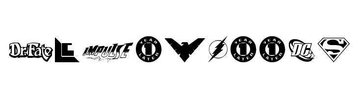DC Comics  Free Fonts Download
