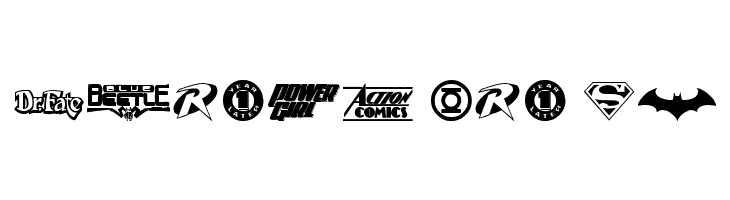 DC Comics  Free Fonts Download