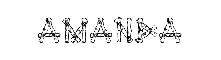 Bamboo de Saipan  Free Fonts Download