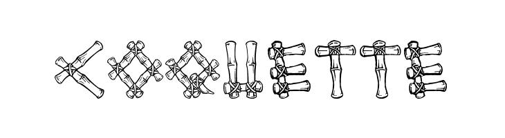 Bamboo de Saipan  Free Fonts Download