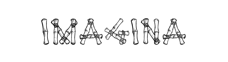 Bamboo de Saipan  Free Fonts Download