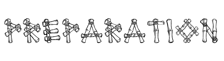 Bamboo de Saipan  Free Fonts Download