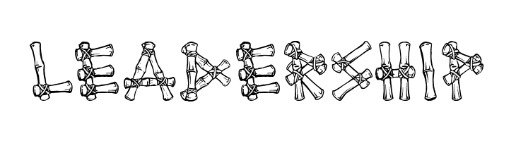 Bamboo de Saipan  Free Fonts Download