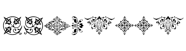 NeoclassicFleuronsFree  Free Fonts Download