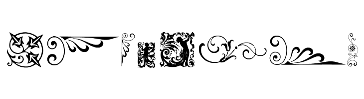 NeoclassicFleuronsFree  Free Fonts Download