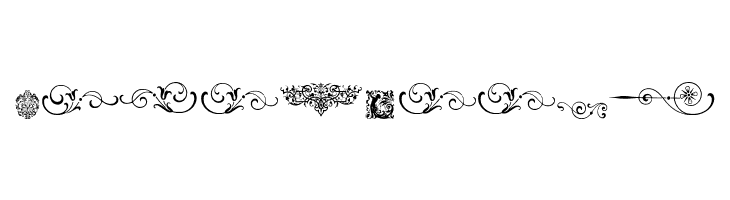 NeoclassicFleuronsFree  Free Fonts Download