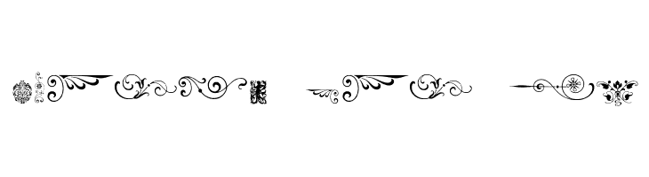 NeoclassicFleuronsFree  Free Fonts Download