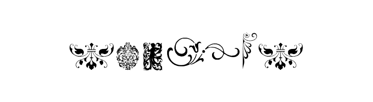 NeoclassicFleuronsFree  Free Fonts Download