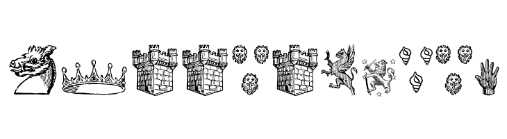 HeraldicDevices  Free Fonts Download