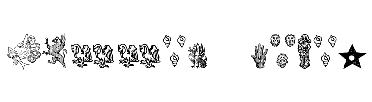 HeraldicDevices  Free Fonts Download