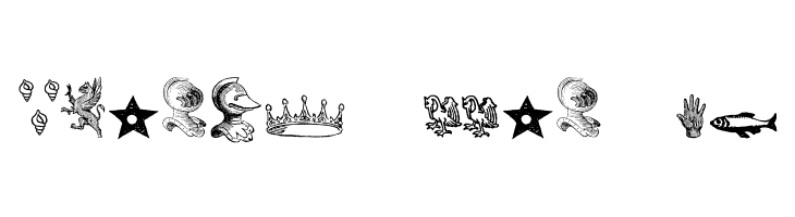HeraldicDevices  Free Fonts Download