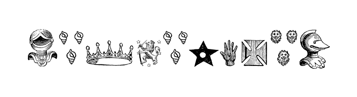 HeraldicDevices  Free Fonts Download