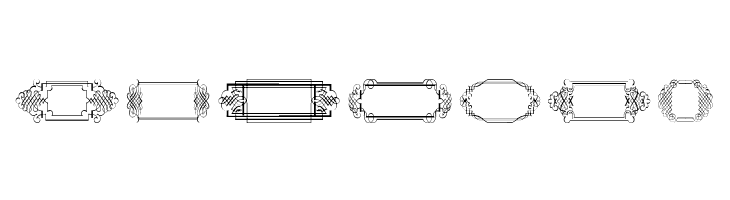 CalligraphicFramesSoft  Free Fonts Download