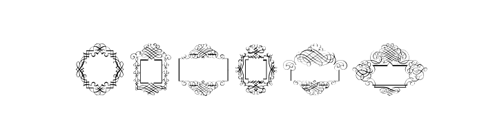CalligraphicFramesSoft  Free Fonts Download