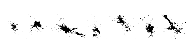 splatter  Free Fonts Download