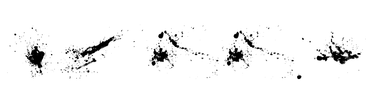 splatter  Free Fonts Download