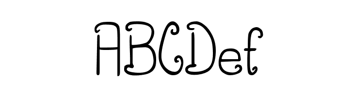DJB CURLIE WURLIE  Free Fonts Download
