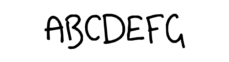 i think your beautiful too  Free Fonts Download