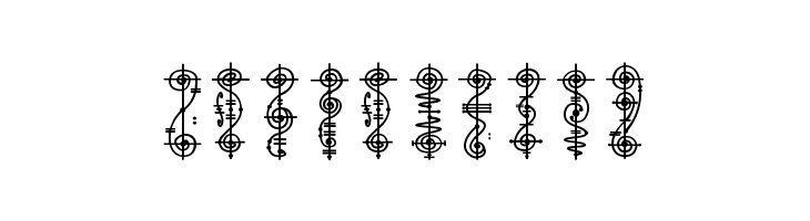 Vulcan Script  Free Fonts Download