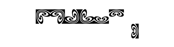 BOUTON Nouveau Ornaments II  Free Fonts Download