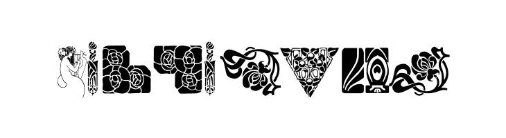 BOUTON Nouveau Ornaments II  Free Fonts Download
