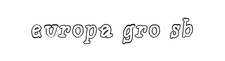 SlabSerifWrittenOutlineBold  Free Fonts Download