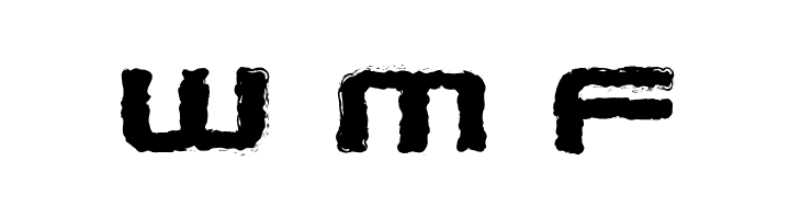 PhatBoySlim-Rough  Free Fonts Download