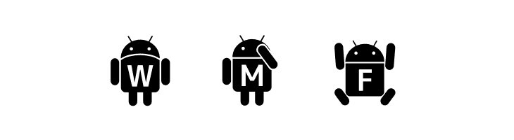 Droid_Robot  Free Fonts Download