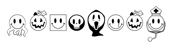 JLS Smiles Sampler  Free Fonts Download