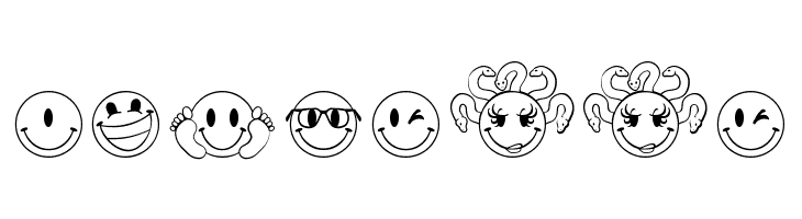 JLS Smiles Sampler  Free Fonts Download