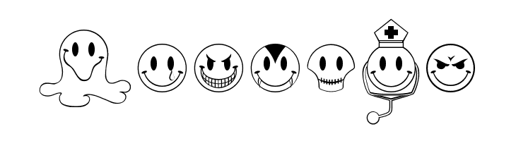 JLS Smiles Sampler  Free Fonts Download