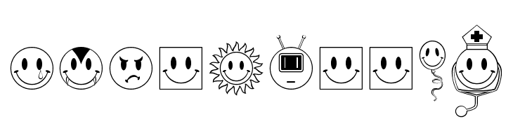 JLS Smiles Sampler  Free Fonts Download