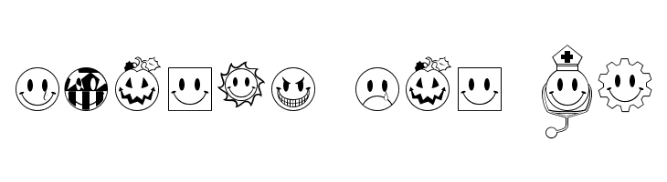 JLS Smiles Sampler  Free Fonts Download