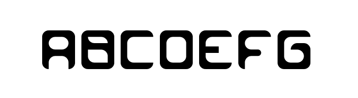 Round Edges Regular  Free Fonts Download