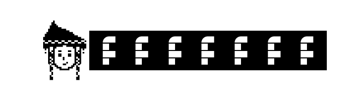 IW Pixelated Regular  Free Fonts Download