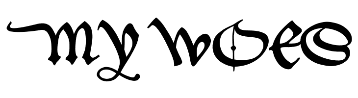 _a e i o u  Free Fonts Download