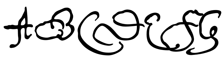 Tycho'sRecipe  Free Fonts Download