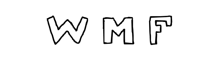 A fat child  Free Fonts Download