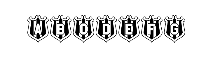 NUFC Shield  Free Fonts Download