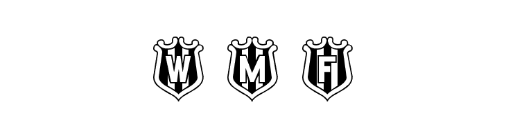 NUFC Shield  Free Fonts Download