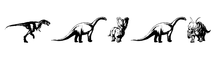Dinosaurs  Free Fonts Download