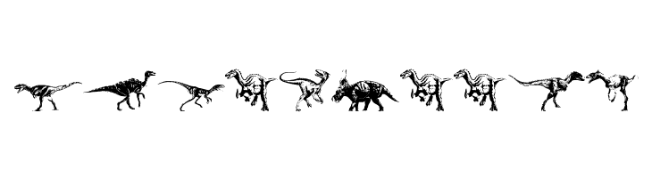 Dinosaurs  Free Fonts Download