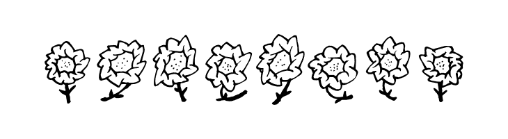 FEMajasFlowers  Free Fonts Download