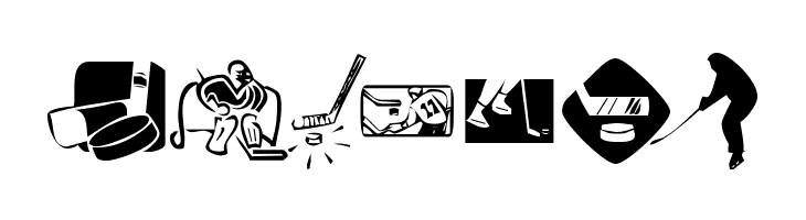 KR Hockey Dings  Free Fonts Download