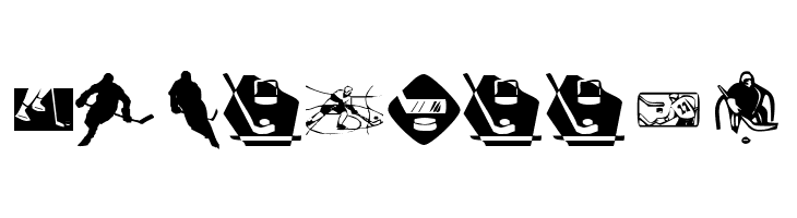 KR Hockey Dings  Free Fonts Download
